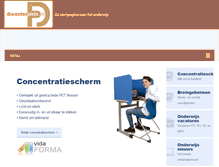 Tablet Screenshot of docentenplein.nl